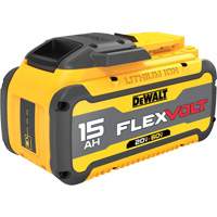 Flexvolt&reg; Max* Battery, Lithium-Ion, 20 V/60 V, 15 Ah Oxymax Inc