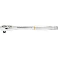 Cl&eacute; &agrave; cliquet &agrave; t&ecirc;te en larme &agrave; d&eacute;clenchement rapide &agrave; 90 dents, Prise de 3/8", Poign&eacute;e Ergonomique Oxymax Inc