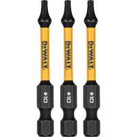 3-Piece FLEXTORQ&reg; Impact Screwdriving Bits, Torx, T-10, 1/4" Drive Oxymax Inc