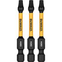 3-Piece FLEXTORQ&reg; Impact Screwdriving Bits, Torx, T-20, 1/4" Drive Oxymax Inc