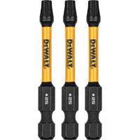 3-Piece FLEXTORQ&reg; Impact Screwdriving Bits, Torx, T-25, 1/4" Drive Oxymax Inc