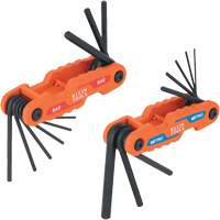 Compact Folding Hex Key Set, 17 Pcs., Metric & Imperial Oxymax Inc