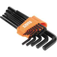 L-Style Long Hex Key Set, 12 Pcs., Imperial Oxymax Inc