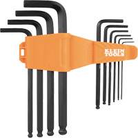 L-Style Long Ball-End Hex Key Set, 10 Pcs., Metric Oxymax Inc