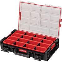 Organisateur tr&egrave;s grand avec bacs longs Arx, 23" x 15-1/5" x 5", Noir Oxymax Inc