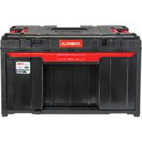 Arx&reg; Single Drawer Toolbox, 11-1/5" W x 18-3/10" D x 9-1/10" H, Black/Red Oxymax Inc