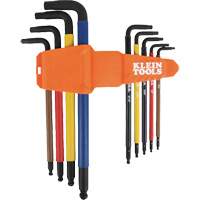 Colour-Coded Extra-Long L Style Hex Key Caddy Set, 9 Pcs., Imperial Oxymax Inc