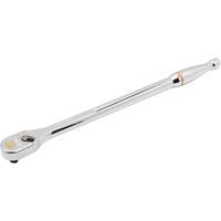 Rochet &agrave; t&ecirc;te chrom&eacute;e enti&egrave;rement polie en goutte avec manche extra long 120XP, Prise de 1/4", Poign&eacute;e Ergonomique Oxymax Inc