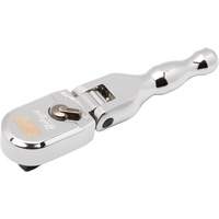 120XP Full Polish Chrome Stubby Flex Head Teardrop Ratchet Oxymax Inc