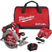 Fuel Circular Saw Kit, 7-1/4", 18 V Oxymax Inc
