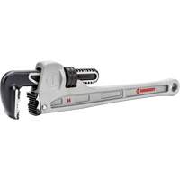 K9 Jaw Pipe Wrench, 2-3/8" Jaw Capacity, 14" Long, Powder Coated Finish, Non-Ergonomic Handle Oxymax Inc