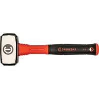 Drilling Hammer, 3 lbs., Fibreglass Handle, 4" L Oxymax Inc