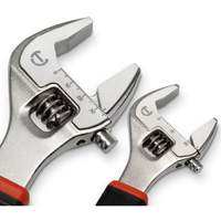 Quick-Fit-Jaw Adjustable Wrench Set, Adjustable, 2 Pieces, Imperial and Metric Oxymax Inc