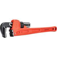 K9 Jaw Pipe Wrench, 2-7/8" Jaw Capacity, 18" Long, Powder Coated Finish, Ergonomic Handle Oxymax Inc