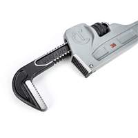 Pipe Wrench, 5" Jaw Capacity, 36" Long, Powder Coated Finish, Non-Ergonomic Handle Oxymax Inc