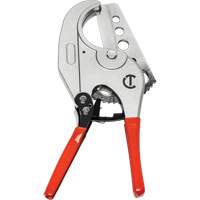 Ratcheting PVC Pipe Cutter with Dipped Grips, 1/4"- 2-3/8" Capacity Oxymax Inc