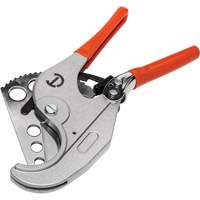 Ratcheting PVC Pipe Cutter with Dipped Grips, 1/4"- 2-3/8" Capacity Oxymax Inc