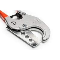 Ratcheting PVC Pipe Cutter with Dipped Grips, 1/4"- 2-3/8" Capacity Oxymax Inc