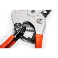 Ratcheting PVC Pipe Cutter with Dipped Grips, 1/4"- 2-3/8" Capacity Oxymax Inc