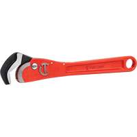 Self-Adjusting Pipe Wrench, 1-1/2" Jaw Capacity, 12" Long, Powder Coated Finish, Non-Ergonomic Handle Oxymax Inc