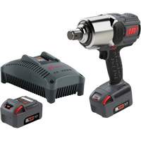Cordless Impact Wrench Kit with Friction Ring Thru-Hole, 20 V, 1" Socket Oxymax Inc