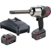 Cordless Impact Wrench Kit with Friction Ring Thru-Hole, 20 V, 1" Socket Oxymax Inc