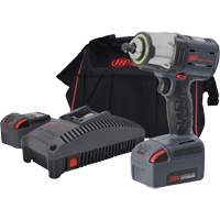 Compact High Torque Cordless Impact Wrench Kit, 20 V, 1/2" Socket Oxymax Inc