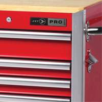 PRC7215 Pro Series Roller Cabinet, 15 Drawers, 72" W x 24" D x Red Oxymax Inc