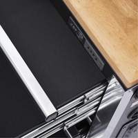 HDRC5212 HD Series Roller Cabinet, 12 Drawers, 51-1/4" W x 21" D x 40-3/10" H, Black Oxymax Inc