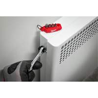 7-in-1 Multi-Bit Mini Ratchet, 5/16"/1/4" Drive, Plain Handle Oxymax Inc