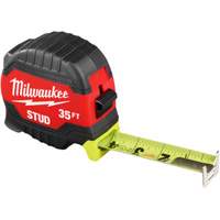 Stud Tape Measure with Engineer's Scale, 1-5/16" x 35' Oxymax Inc