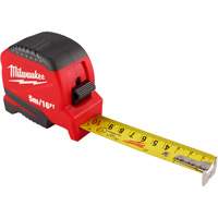 Compact Tape Measure, 1" x 16' Oxymax Inc