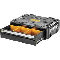 Tiroir 2.0 DXL TOUGHSYSTEM, 30" x 21-13/20" x 9-17/20", Noir/Jaune Oxymax Inc