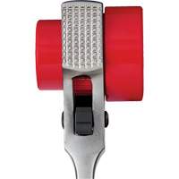 Lineman's 5-in-1 Ratcheting Wrench with Milled Strike Face, 3/4"/1"/1-1/8" Drive, Ergonomic Handle Oxymax Inc