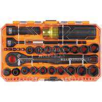 Jeu de douilles &agrave; chocs ouvertes essentielles KNECT, 28 Mcx, Chocs, Prise de 3/8" Oxymax Inc