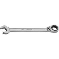 Combination Reversible Ratcheting Wrench, 12 Point, Polished Finish Oxymax Inc