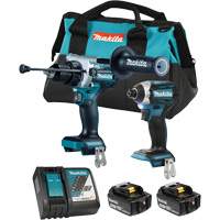 LXT Brushless 2 Tool Combo Kit, Lithium-Ion, 18 V Oxymax Inc
