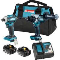 LXT Brushless 2 Tool Combo Kit, Lithium-Ion, 18 V Oxymax Inc
