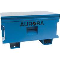 Jobsite Tool Box, 33" x 20-3/10" x 18-3/10", Steel, Blue Oxymax Inc