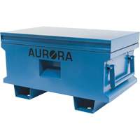 Jobsite Tool Box, 33" x 20-3/10" x 18-3/10", Steel, Blue Oxymax Inc