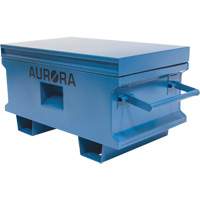 Jobsite Tool Box, 33" x 20-3/10" x 18-3/10", Steel, Blue Oxymax Inc