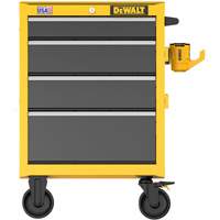 Heavy-Duty Rolling Tool Chest, 4 Drawers, 26" W x Yellow Oxymax Inc