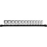 12-Point Metric Socket Set, 13 Pcs, 1/2" Drive Size Oxymax Inc