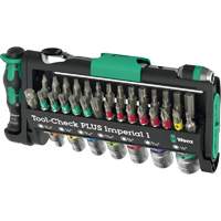 Ensemble d'outils en mesures imp&eacute;riales 1 Tool-Check PLUS, 39 Mcx, Prise de 1/4" Oxymax Inc