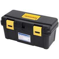 JPTB-16 Plastic Hand Tool Box, 16" W x 8" D x 7-1/2" H, Black Oxymax Inc