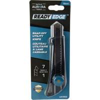 Couteau professionnel de 18 mm avec verrouillage &agrave; cliquet, Acier inoxydable, Robuste, Prise en Plastique Oxymax Inc