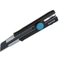 Couteau r&eacute;tractable de 25 mm, Acier inoxydable, Robuste, Prise en Caoutchouc Oxymax Inc