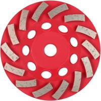 Meule boisseau diamant&eacute;e &agrave; 14 segments Turbo DIAMOND MAX Oxymax Inc