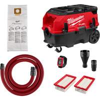 M18 FUEL 9 Gallon Dual Battery Dust Extractor with PACKOUT Compatibility and VACLINK Kit, 27-3/4" x 19" Oxymax Inc