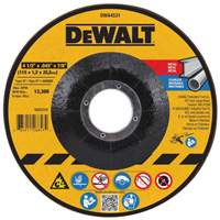 Metal Cutting Wheel, 4-1/2" x 0.045", 7/8" Arbor, Type 27, Aluminum Oxide Oxymax Inc